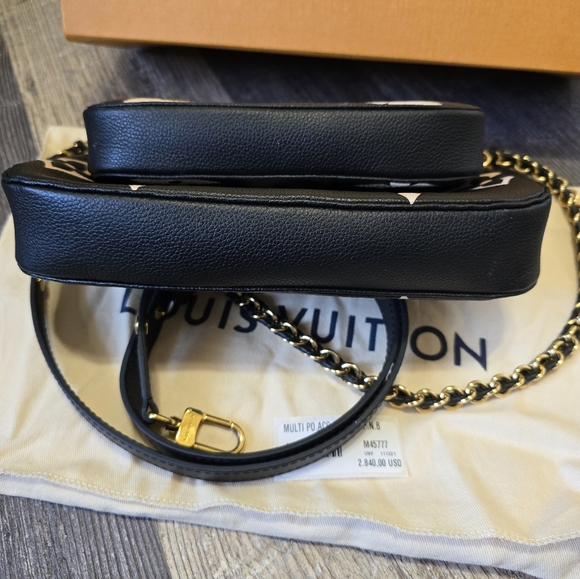 Louis Vuitton Multi Pochette Accessoires Bicolor Monogram Empreinte - Picture 4 of 17